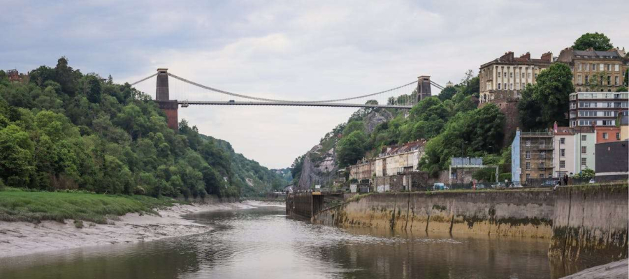 bristol bridge wide shot