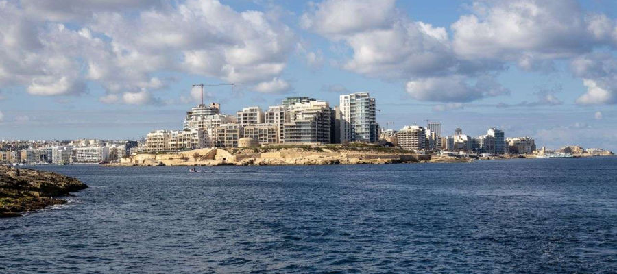a shot from the ocean of malta