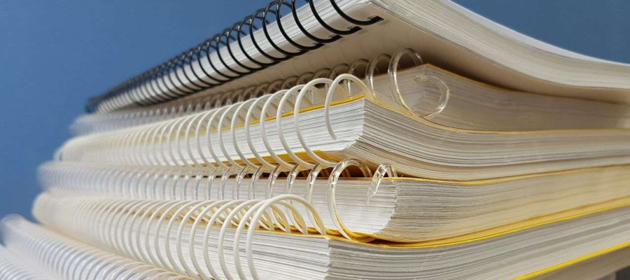 a stack of books