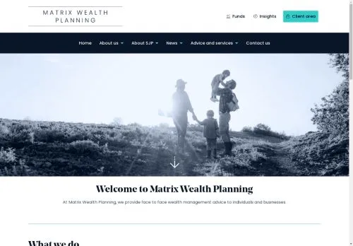 Website Image of Matrix Wealth Limited