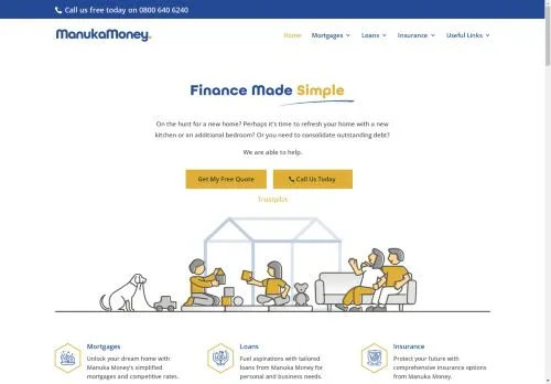 Website Image of Manuka Money Limited