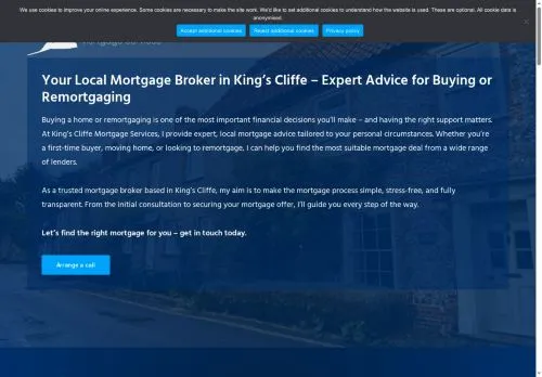 Website Image of King's Cliffe Mortgage Services LTD