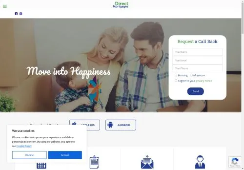 Website Image of Direct 2 Wealth Limited