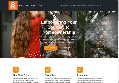 Website Image of Sunshine Mortgages LTD