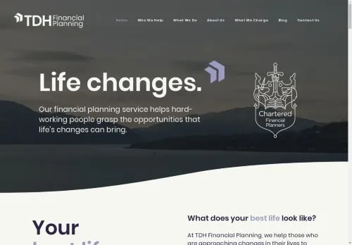 Website Image of TDH Financial Planning LTD