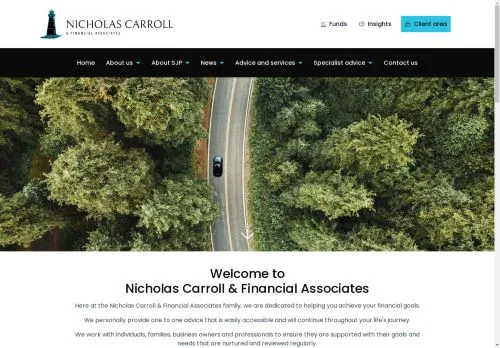 Website Image of Nicholas Carroll & Financial Associates Limited