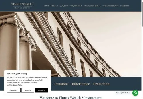 Website Image of Timely Wealth Management LTD
