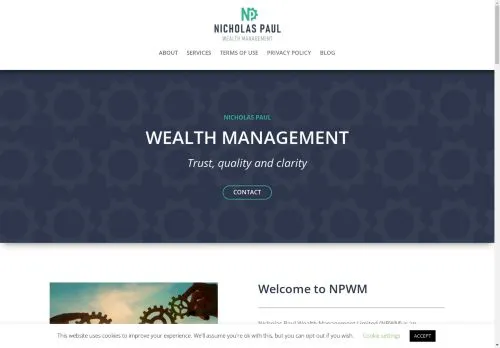 Website Image of Nicholas Paul Wealth Management Limited