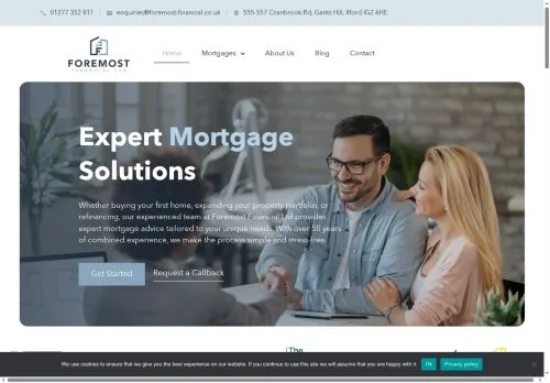 Website Image of Foremost Financial LTD