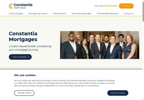 Website Image of CONSTANTIA MORTGAGES LTD