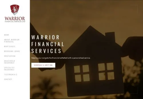 Website Image of Warrior Financial Services LTD