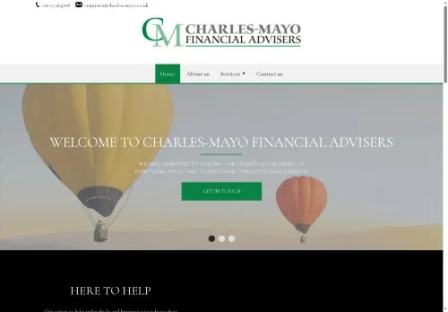Website Image of Charles-mayo Financial Advisers Limited
