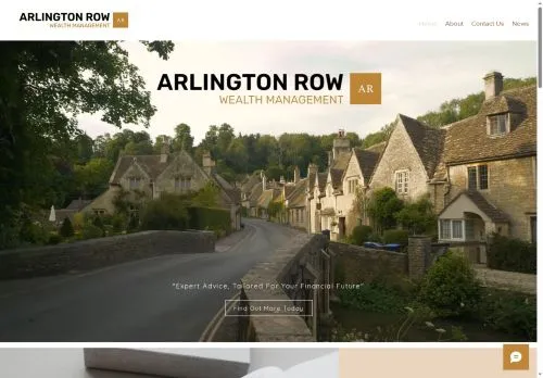 Website Image of Arlington Row Wealth Management LTD