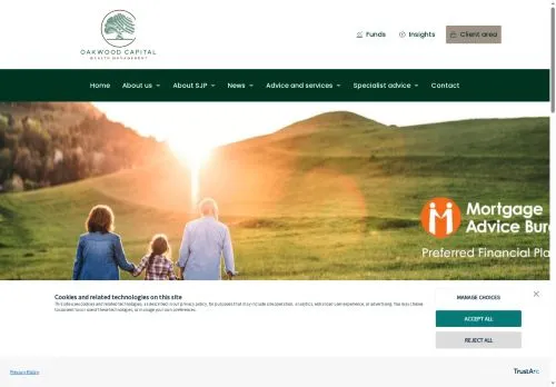 Website Image of Oakwood Capital Wealth Management Limited