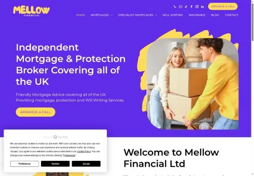 Website Image of Mellow Financial LTD