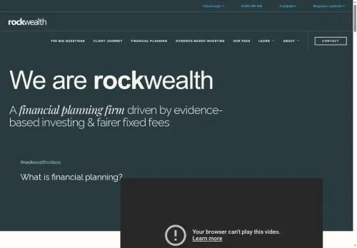 Website Image of Rockwealth Edinburgh LTD