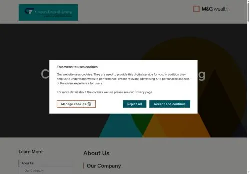 Website Image of Cooper's Financial Planning LTD