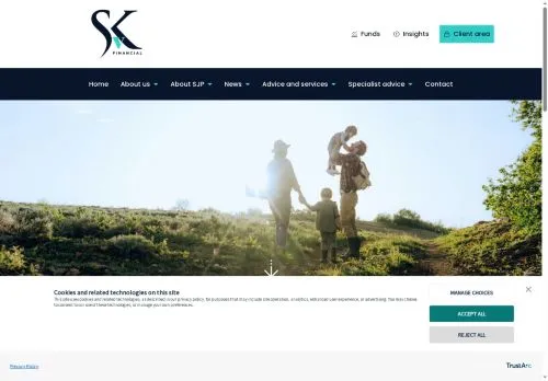 Website Image of Svk Financial Limited