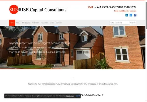 Website Image of SUNRISE CAPITAL CONSULTANTS LTD