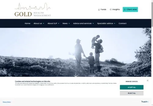Website Image of Gold Wealth Management Advisers LTD