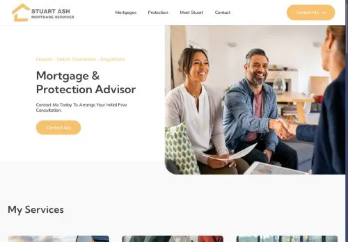 Website Image of Stuart Ash Mortgage Services Limited