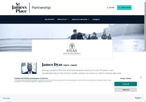 Website Image of Dyas Wealth Management LTD