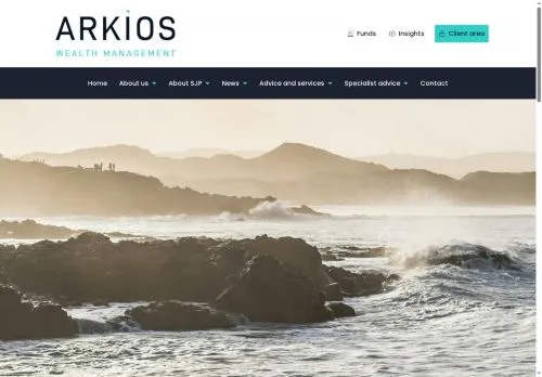 Website Image of Arkios Wealth Management Limited