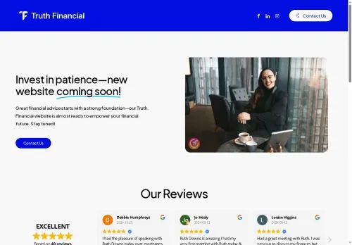 Website Image of Truth Financial LTD