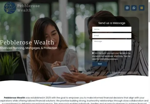 Website Image of Pebblerose Wealth Limited