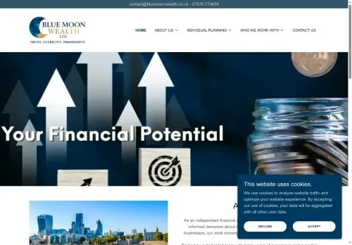 Website Image of Blue Moon Wealth LTD