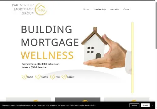 Website Image of Partnership Mortgage Group LTD