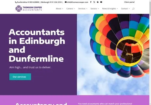 Website Image of Thomson Cooper