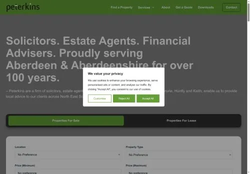 Website Image of Peterkins