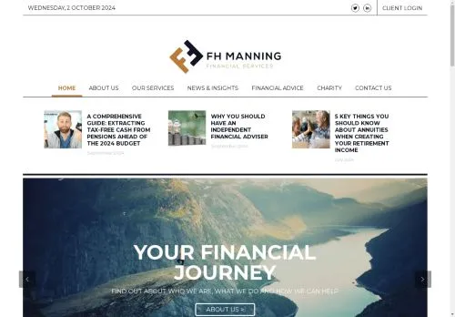 Website Image of F.h. MANNING FINANCIAL SERVICES LIMITED