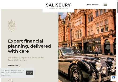 Website Image of Salisbury Financial Services Limited