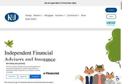 Website Image of K.g.j. INSURANCE BROKERS (STOURBRIDGE) LIMITED