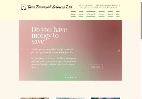 Website Image of Tara Financial Services LTD