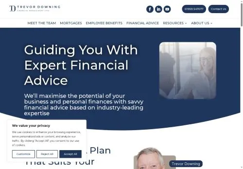 Website Image of Trevor Downing Financial Management (IFA) Limited