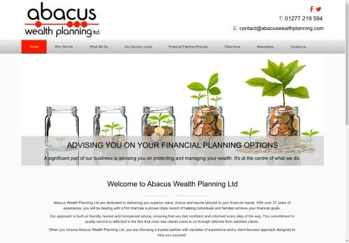 Website Image of Abacus Wealth Planning LTD