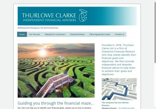 Website Image of Thurlowe-clarke Limited