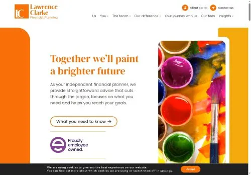 Website Image of Lawrence Clarke LTD