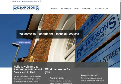 Website Image of Richardsons Financial Services Limited