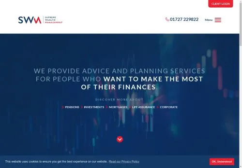 Website Image of Supreme Wealth Management