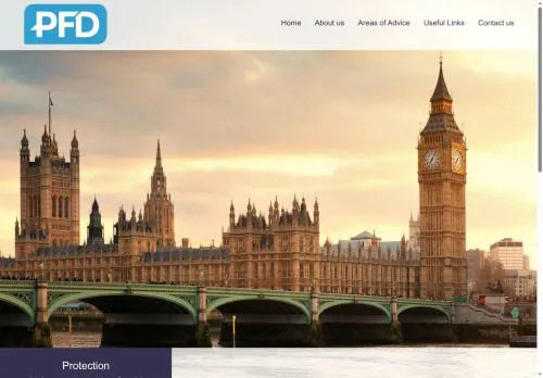 Website Image of PFD Financial Services LTD