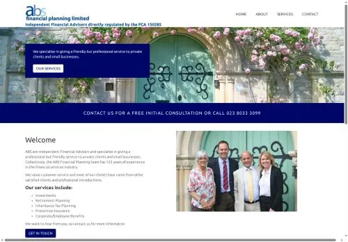 Website Image of ABS Financial Planning Limited