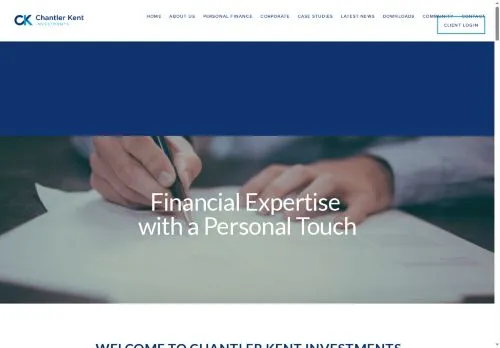 Website Image of Chantler Kent Investments