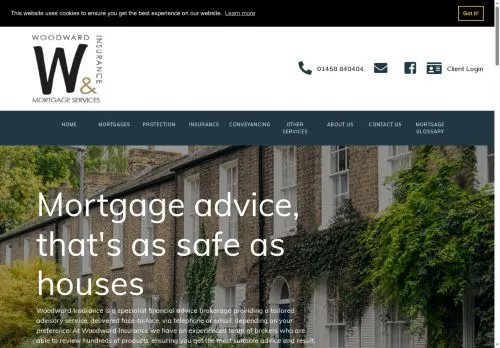 Website Image of Woodward Insurance & Mortgage Services LTD