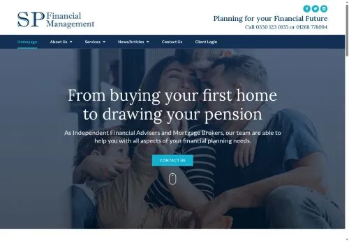 Website Image of SP Financial Management Limited