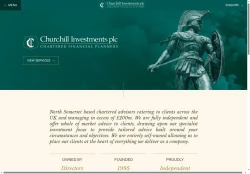 Website Image of Churchill Investments PLC