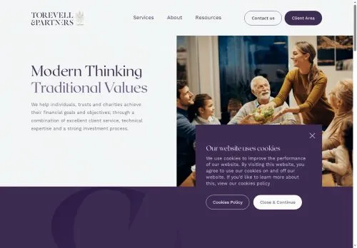 Website Image of Torevell & Partners Limited